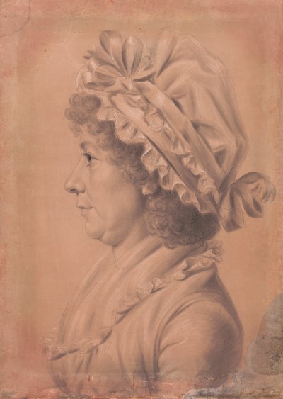 Ann Pine Decatur autorstwa Charles Balthazar Julien Févret de Saint-Mémin