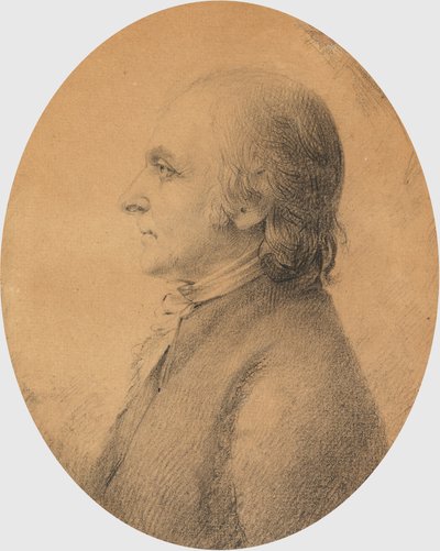 Charles Willson Peale autorstwa Charles Balthazar Julien Févret de Saint-Mémin