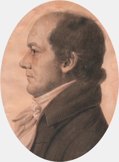 Dr Thomas Parke autorstwa Charles Balthazar Julien Févret de Saint-Mémin