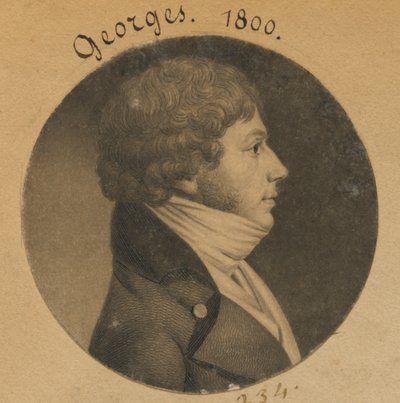 Georges autorstwa Charles Balthazar Julien Févret de Saint-Mémin