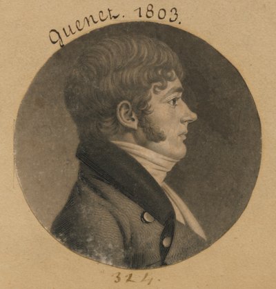 Guenet autorstwa Charles Balthazar Julien Févret de Saint-Mémin