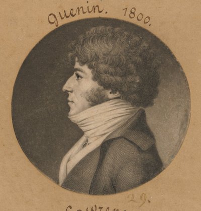 Guenin autorstwa Charles Balthazar Julien Févret de Saint-Mémin