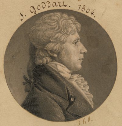 James Campbell autorstwa Charles Balthazar Julien Févret de Saint-Mémin