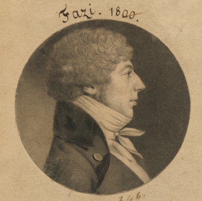 John Solomon Fazi autorstwa Charles Balthazar Julien Févret de Saint-Mémin