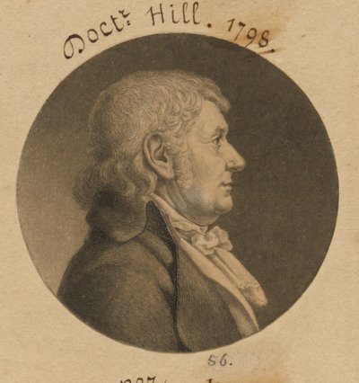 John Thurman autorstwa Charles Balthazar Julien Févret de Saint-Mémin