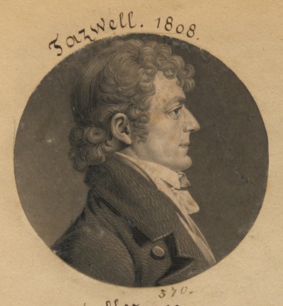 Littleton Waller Tazewell autorstwa Charles Balthazar Julien Févret de Saint-Mémin