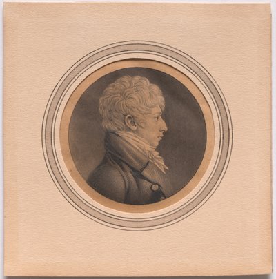 M. de Rochemont autorstwa Charles Balthazar Julien Févret de Saint-Mémin