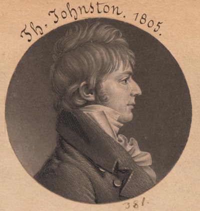 Być może George Way autorstwa Charles Balthazar Julien Févret de Saint-Mémin