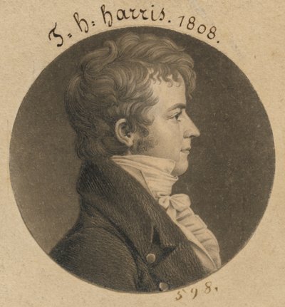 Robert Gamble, Jr. autorstwa Charles Balthazar Julien Févret de Saint-Mémin