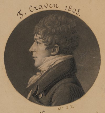 Tunis Craven autorstwa Charles Balthazar Julien Févret de Saint-Mémin