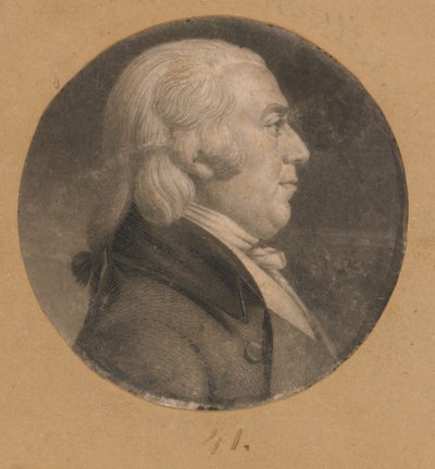 Unbekannter Mann autorstwa Charles Balthazar Julien Févret de Saint-Mémin