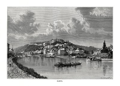 Namur, Belgia, 1879 autorstwa Charles Barbant