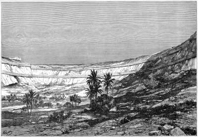Cyrk Kasr-el-jebel, Syria, ok. 1890 r autorstwa Charles Barbant