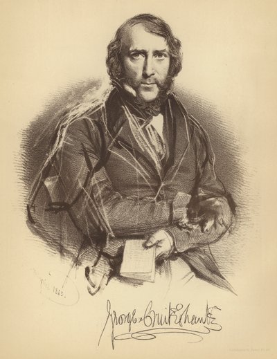 George Cruikshank autorstwa Charles Baugniet