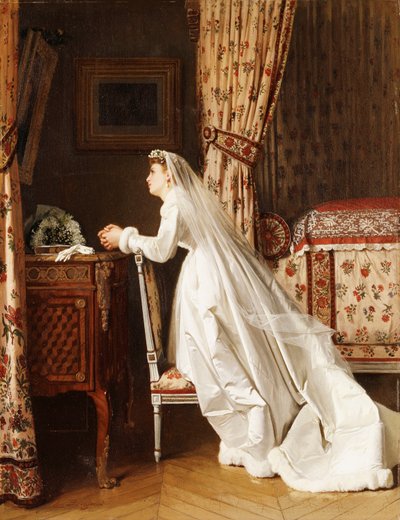 Panna młoda, autorstwa Charles Baugniet