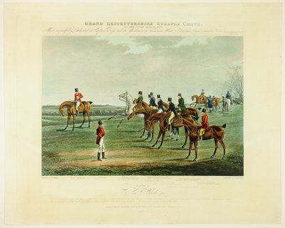 Start z wielkiej gonitwy przez Leicestershire autorstwa Charles Bentley