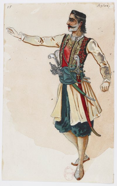 Holmès - Czarna góra - kostiumy autorstwa Charlesa Bianchiniego - 15. Azlar autorstwa Charles Bianchini