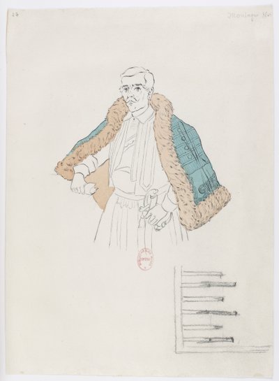 Holmès - Czarna góra - kostiumy zaprojektowane przez Charlesa Bianchiniego - 27 (kostiumy) autorstwa Charles Bianchini
