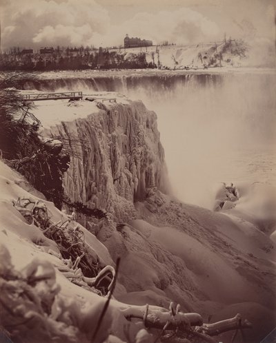 Frozen Falls, ok. 1880 r. (zdjęcie) autorstwa Charles Bierstadt