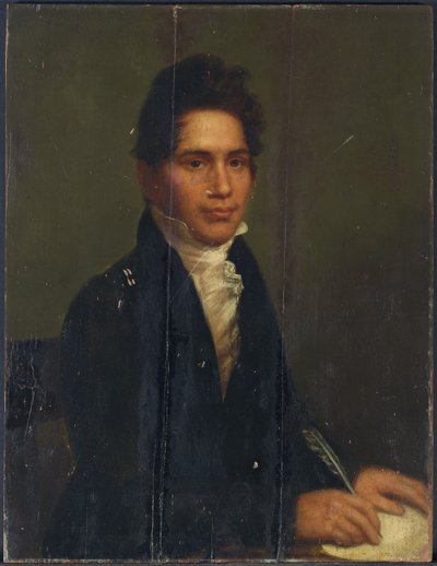 John Ridge, Cherokee Chief, 1825 autorstwa Charles Bird King
