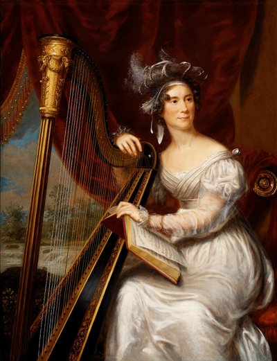 Portret Louisy Adams, żony Johna Quincy Adamsa autorstwa Charles Bird King