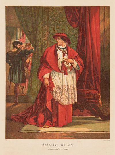 Kardynał Thomas Wolsey autorstwa Charles Blair & Leighton George Cargill (1826 95) (Leighton Bros) Leighton