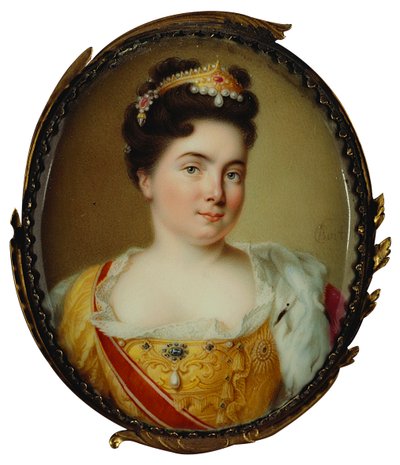 Portret cesarzowej Katarzyny I. 1684-1727, 1717. autorstwa Charles Boit
