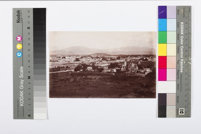 Szczyt i osada Orizaba, ok. 1900 (druk albumowy) autorstwa Charles Burlingame Waite