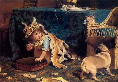 Potwór autorstwa Charles Burton Barber