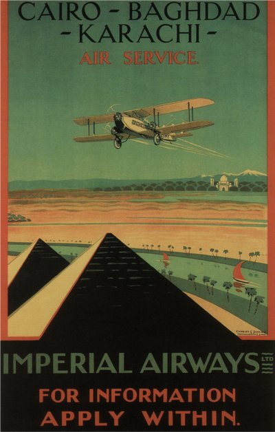 Imperialne linie lotnicze, 1926 autorstwa Charles C. Dickson