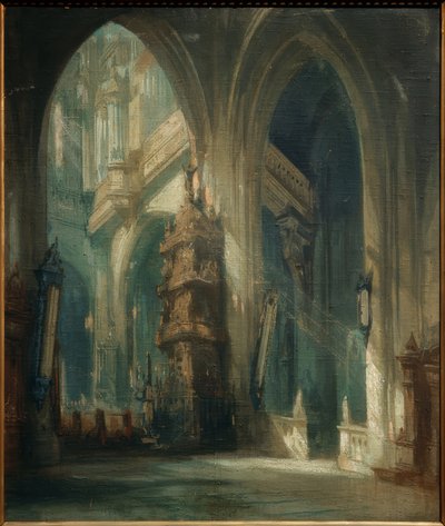 Scenografia do opery Faust autorstwa Charles Cambon
