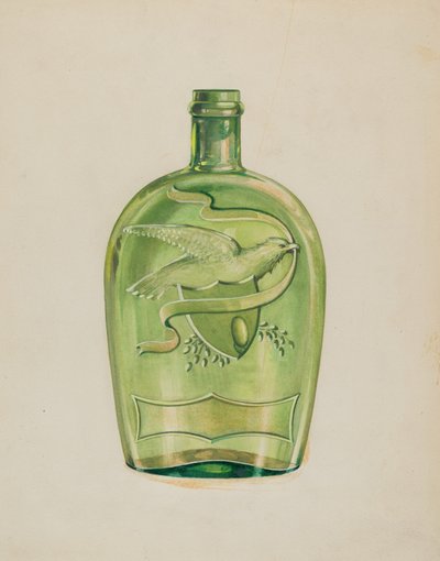 Butelka z alkoholem autorstwa Charles Caseau