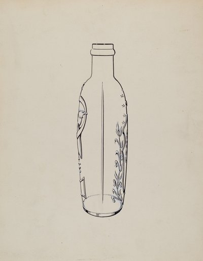 Butelka z alkoholem autorstwa Charles Caseau