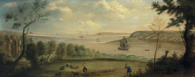 Podróżnik odpoczywający na terenie Broke Hall, Suffolk autorstwa Charles Catton