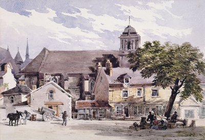 Poczta w Amboise autorstwa Charles Claude Pyne