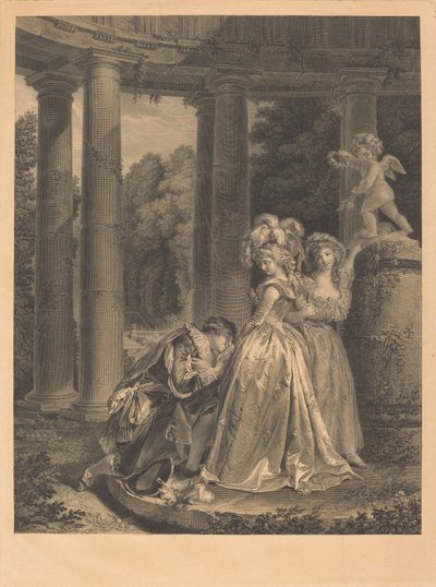 Wyrok autorstwa Charles Clement Bervic after Louis Rolland Trinquesse