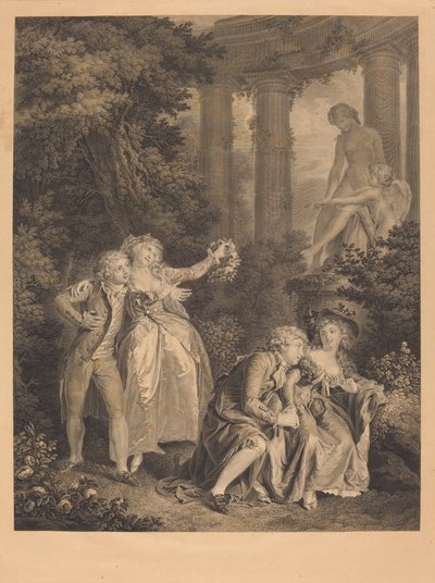 Przysięga autorstwa Charles Clement Bervic after Louis Rolland Trinquesse
