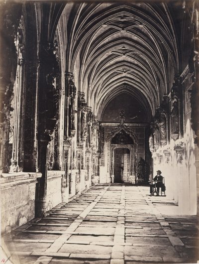 [Klasztory kościoła św. Jana Królów, Toledo, Hiszpania], ca. 1858. autorstwa Charles Clifford