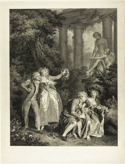 Le Serment (Przysięga) autorstwa Charles Clément Bervic