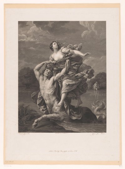 Porwanie Deianeiry przez Nessos autorstwa Charles Clément Bervic