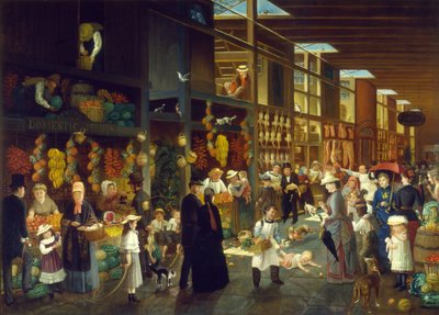 Prawo Sakes Żyje! Co robisz, kochanie, ok. 1872 (olej na płótnie) autorstwa Charles Cole Markham