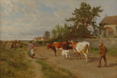 Idąc na targ, 1895 autorstwa Charles Collins