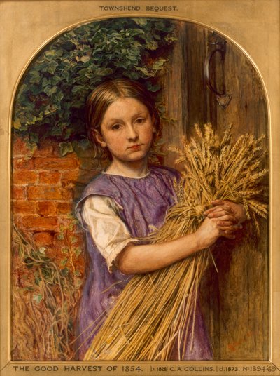 „Dobre żniwa 1854”, 1854 autorstwa Charles Collins