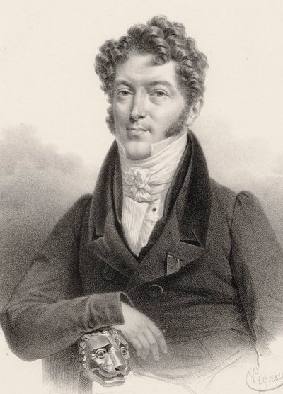 Portret skrzypka i kompozytora Charlesa Philippe