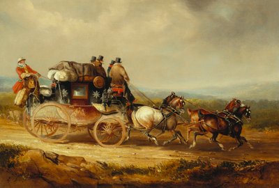 Z Londynu do Worcester Royal Mail autorstwa Charles Cooper Henderson