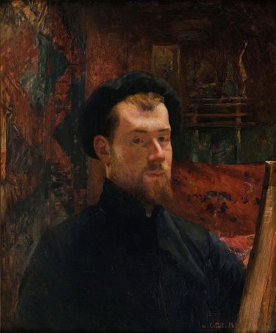 Autoportret, ok. 1886-1888. autorstwa Charles Cottet