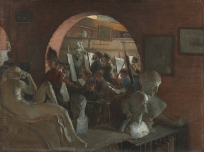 Wnęka w Lidze Studentów Sztuki autorstwa Charles Courtney Curran