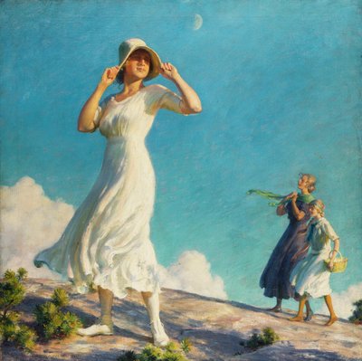 Wysoki kraj autorstwa Charles Courtney Curran