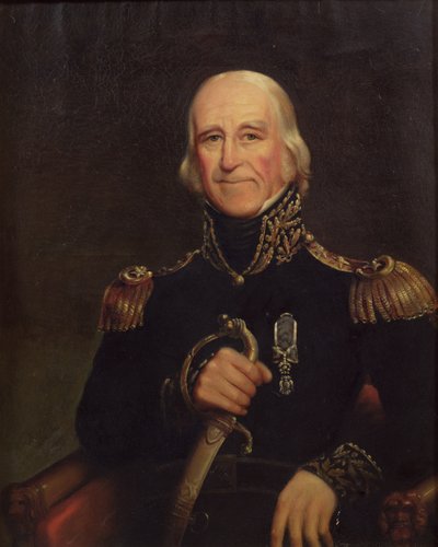 Morgan Lewis (1754-1844) według obrazu Jamesa Herringa, 1910 autorstwa Charles Courtney Curran