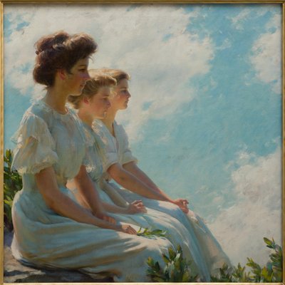On the Heights autorstwa Charles Courtney Curran